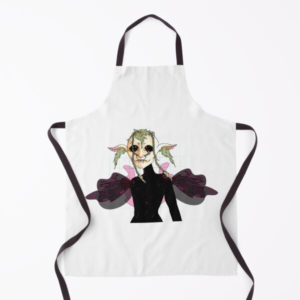 Item preview, Dark Futuristic Faerie Creepy Illustration designed and sold by omnishamblesart.