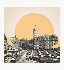 A Hug for Edinburgh Photographic Print