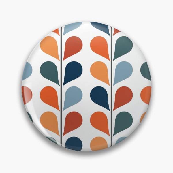Item preview, Retro style leaves pattern designed and sold by BattaAnastasia.