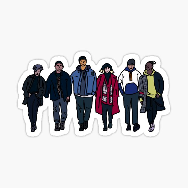 Artikel-Vorschau von Itaewon-Klasse - Danbam-Crew, designt und verkauft von stickercircle.