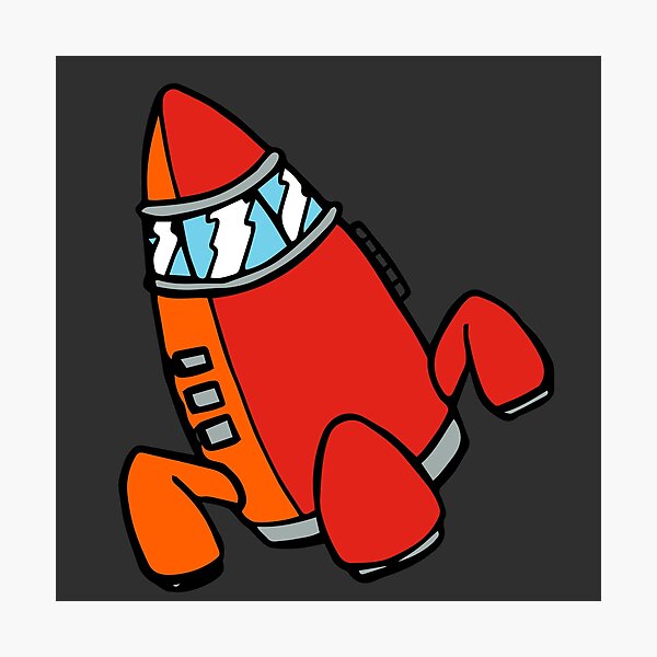 Item preview, Red rocket designed and sold by Superponey.
