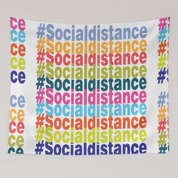 Item preview,  social distance font designed and sold by olafekry.