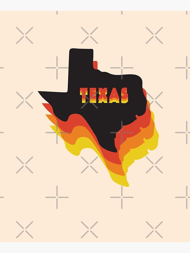 Retro Texas by doodlebymeg