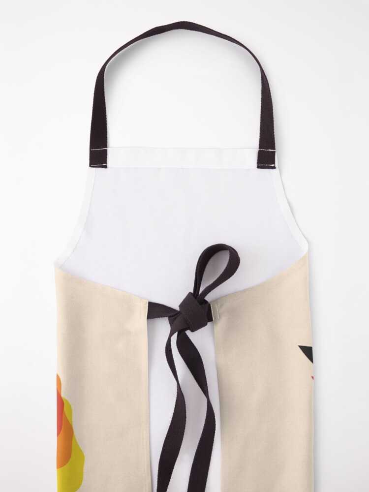 Alternate view of Retro Texas Apron