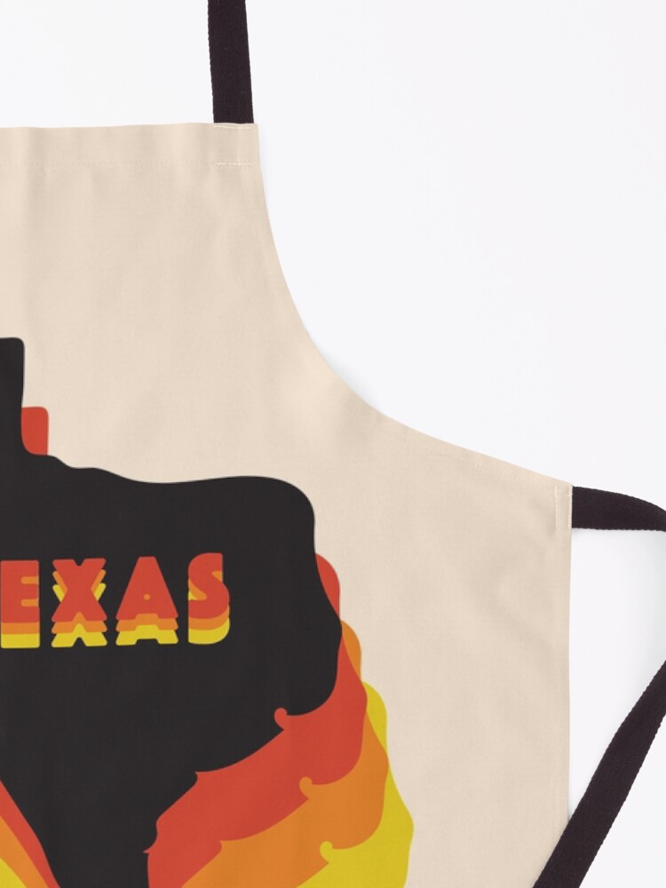 Alternate view of Retro Texas Apron