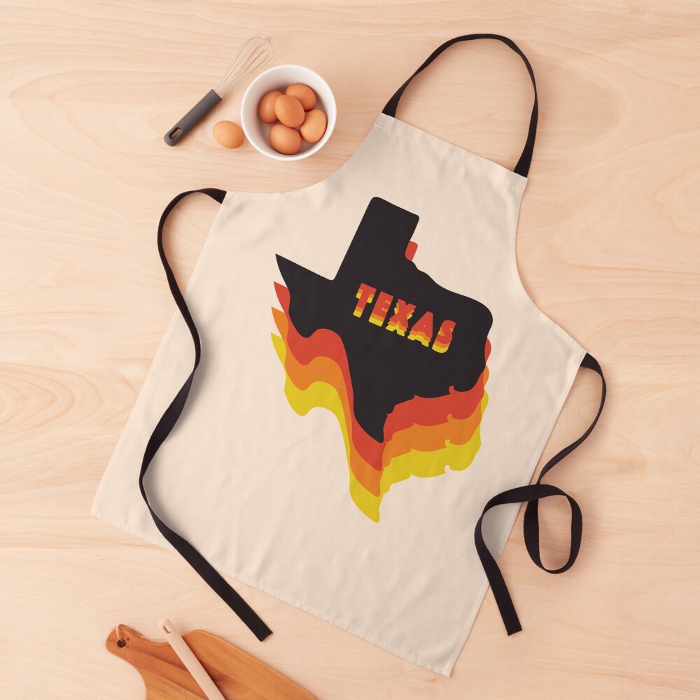 Retro Texas Apron