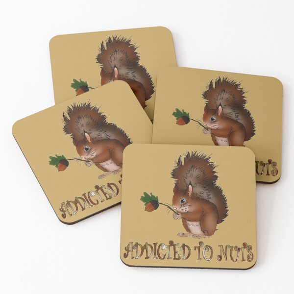 Item preview, Addicted Squirrel designed and sold by Nattea.