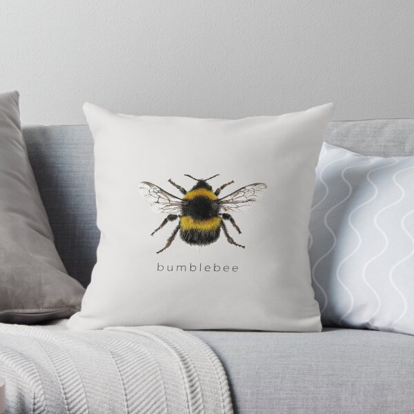 Bumblebee Throw Pillow