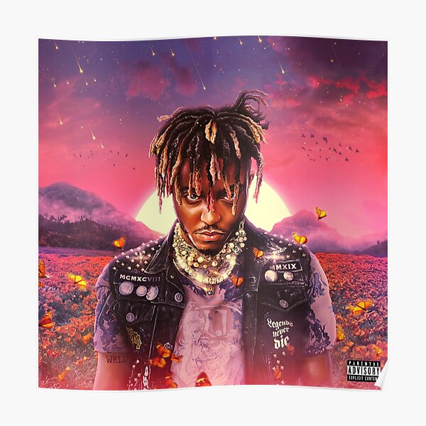 Legends Never Die Juice Wrld Poster
