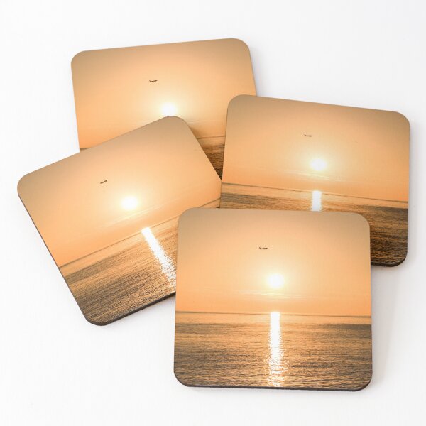 Item preview, Flight Over The Sea At Sunset  designed and sold by Svetlana Korneliuk.