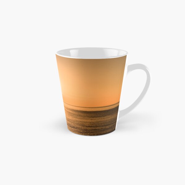 Flight Over The Sea At Sunset Tall Mug