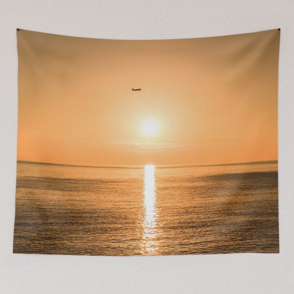 Item preview, Flight Over The Sea At Sunset  designed and sold by Svetlana Korneliuk.