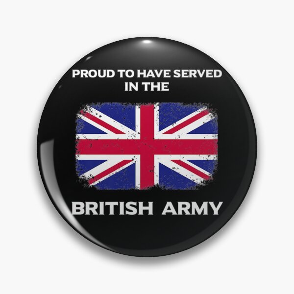 Artikelvorschau, Stolz darauf, im britischen Flaggenveteran der britischen Armee gedient zu haben entworfen und verkauft von Deluxe2007.