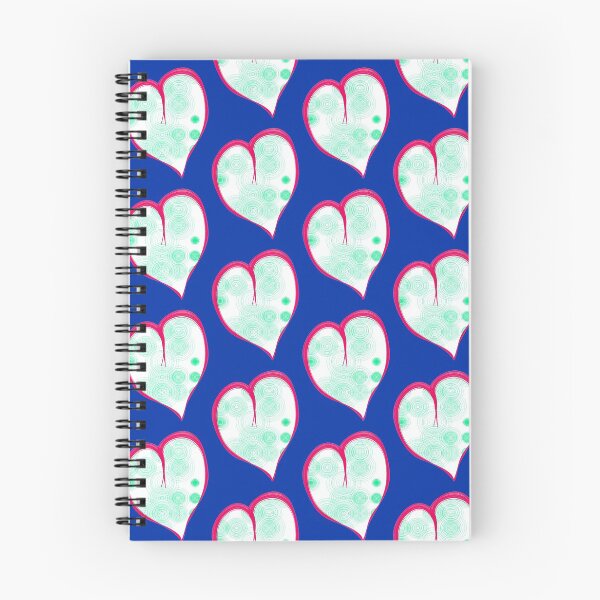 Item preview,  red heart circle blue background designed and sold by miaterinka.