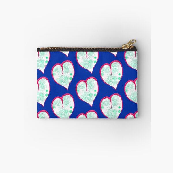 Item preview,  red heart circle blue background designed and sold by miaterinka.
