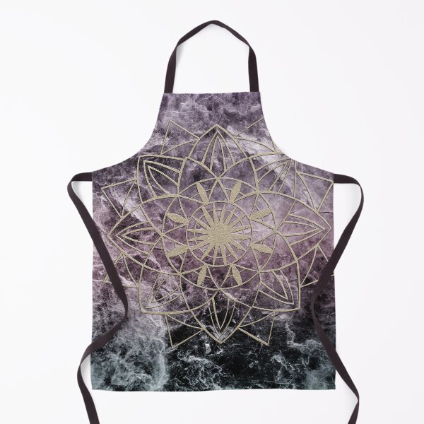 Item preview, Star Mandala on Dark Night Marble #1 #decor #art designed and sold by Anita's & Bella's Art.