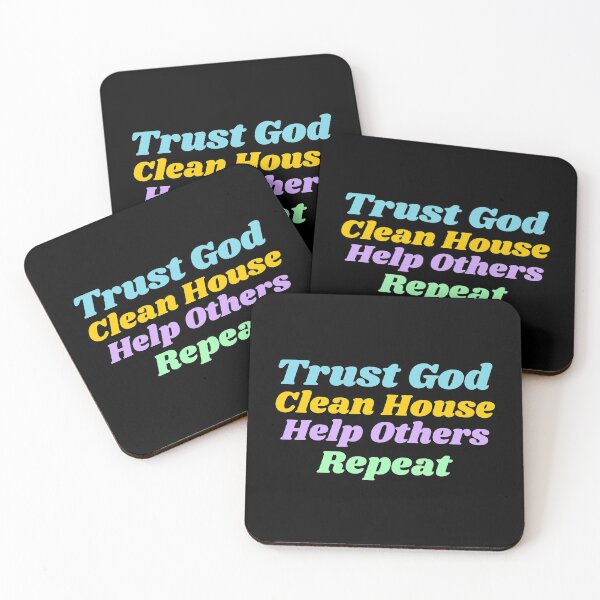 Item preview, Trust God, Clean House, Help Others, Repeat designed and sold by JodyzDesigns.