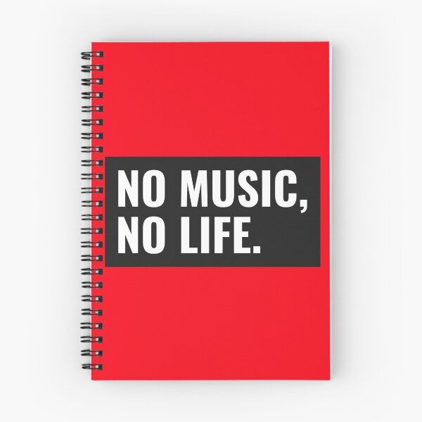 Item preview, No Music, No Life designed and sold by ecdato.