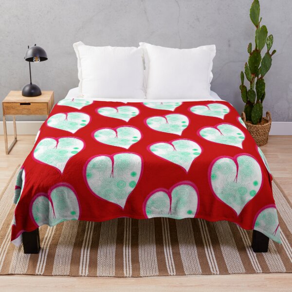 Item preview,  red heart circle red background designed and sold by miaterinka.