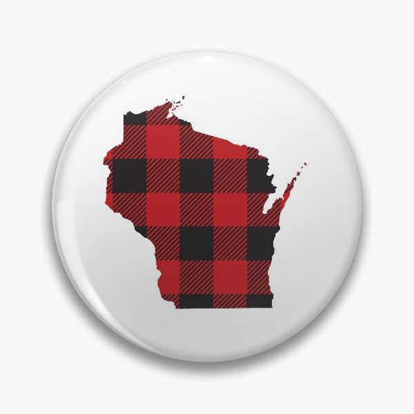 Item preview, Wisconsin State Flannel Plaid Design designed and sold by DoctorWatsonArt.