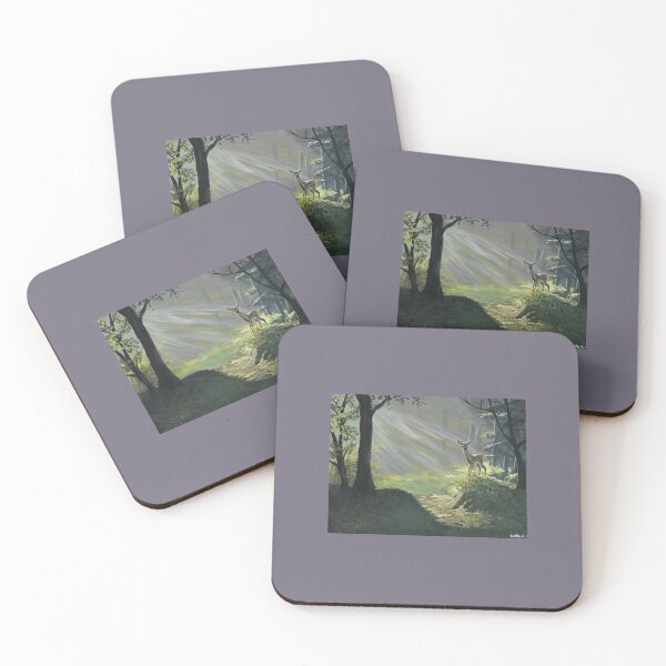 Item preview, Deer Caught in the Spotlight designed and sold by Holly Koenig.