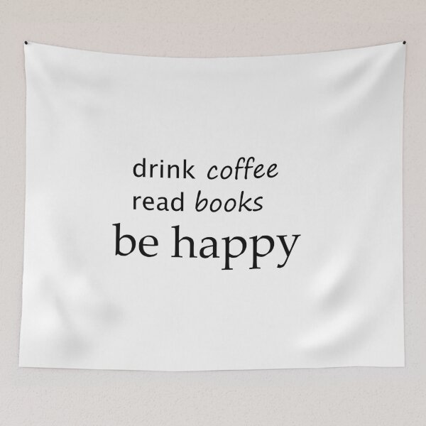 Item preview, drink coffee , read books , be happy  designed and sold by bkjournaly2020.