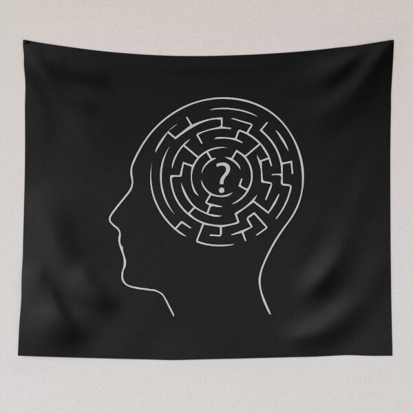 Item preview, Head brain confused maze designed and sold by Imutobi.