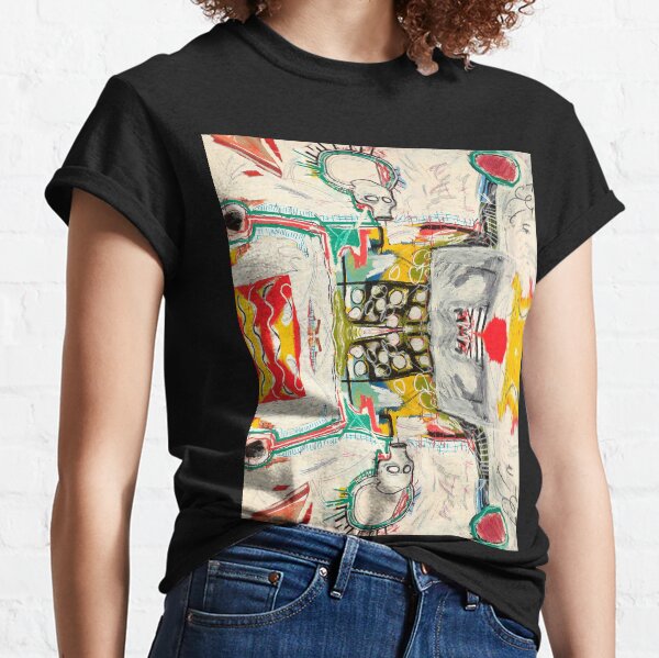 Digitally modified, treated and reworked famous New York street art / pop art from the 70s. Classic T-Shirt
