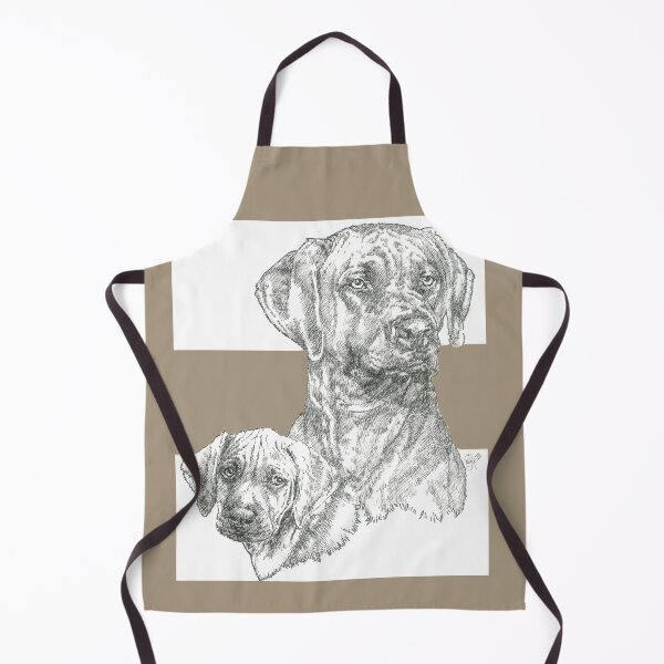 Item preview, Rhodesian Ridgeback Father & Son designed and sold by BarbBarcikKeith.