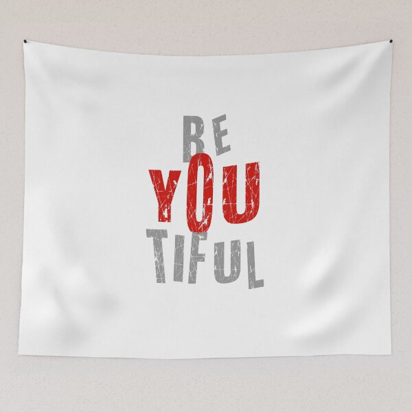Item preview, Be You Tiful Beautiful Text designed and sold by Liss Art Studio.