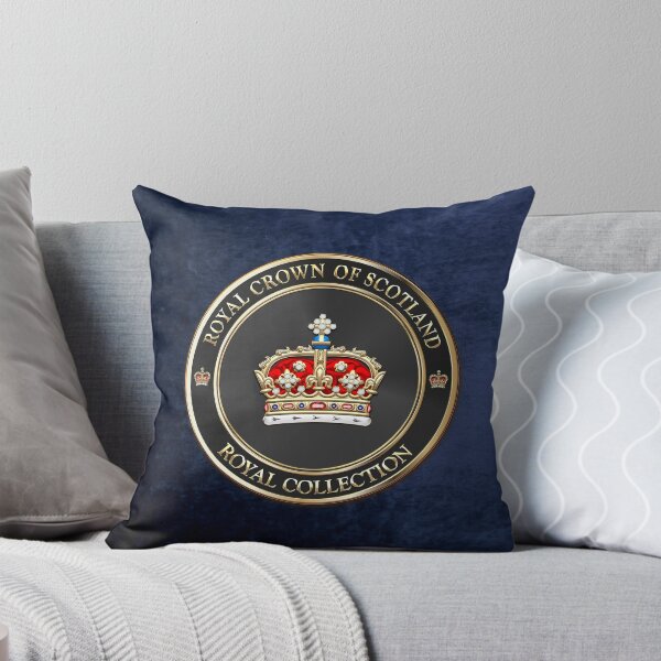Item preview, Royal Collection - Crown of Scotland over Blue Velvet designed and sold by Serge Averbukh Art Studio.