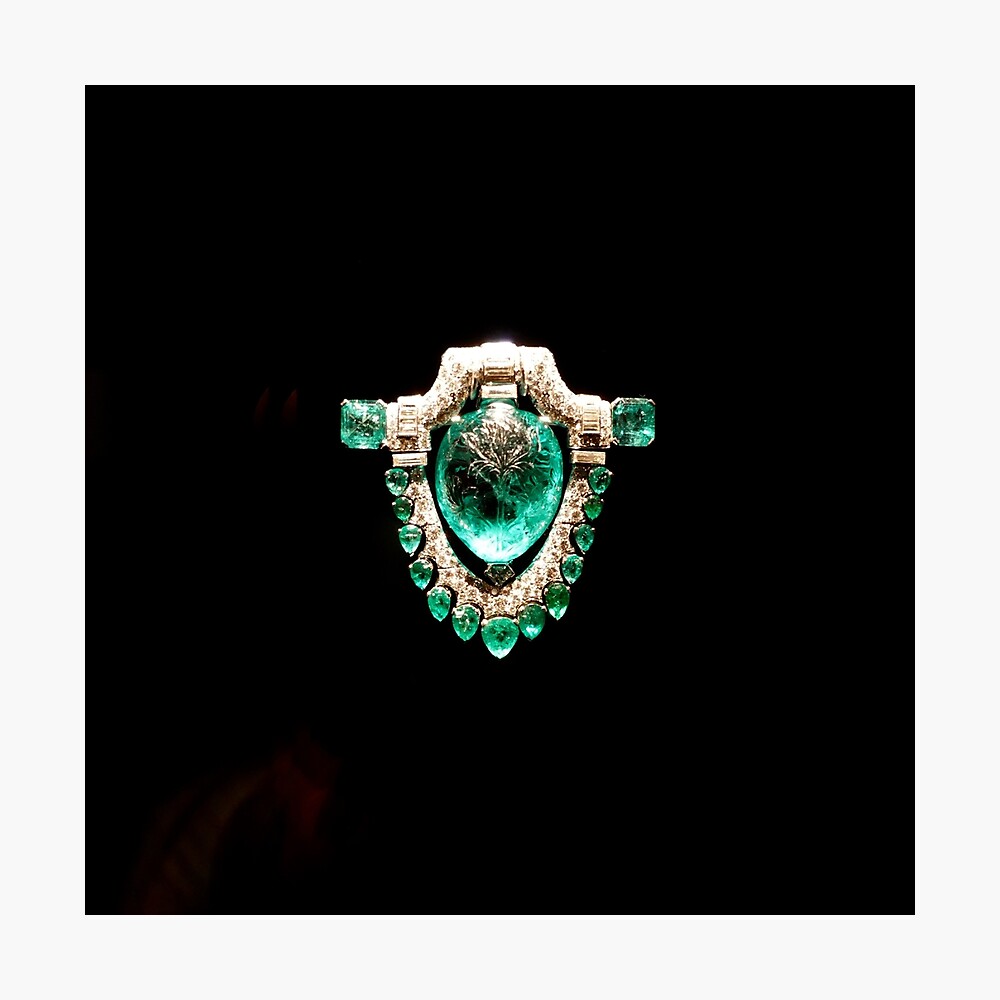 Emerald and Diamond  Poster
