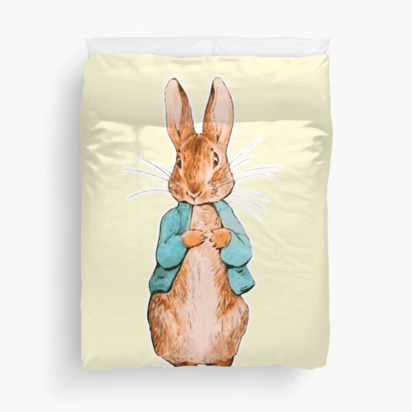 Nursery Characters. Peter Rabbit. Beatrix Potter. Duvet Cover