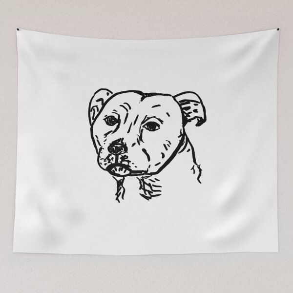Item preview, Staffordshire Bull Terrier designed and sold by NinaBetterNot.
