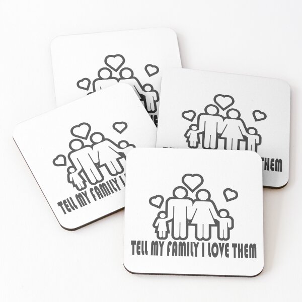 Item preview,  tell my family i love them 3 designed and sold by diab diab.