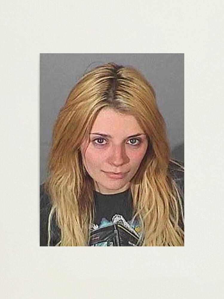 "Mischa Barton Mugshot (2007)" Photographic Print For Sale By ...