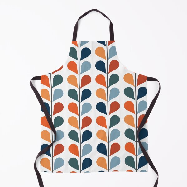 Item preview, Retro style leaves pattern designed and sold by BattaAnastasia.
