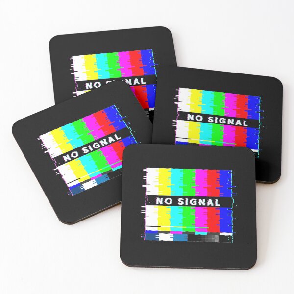 Item preview, No Signal TV Glitch Art  designed and sold by Jay Bayne.
