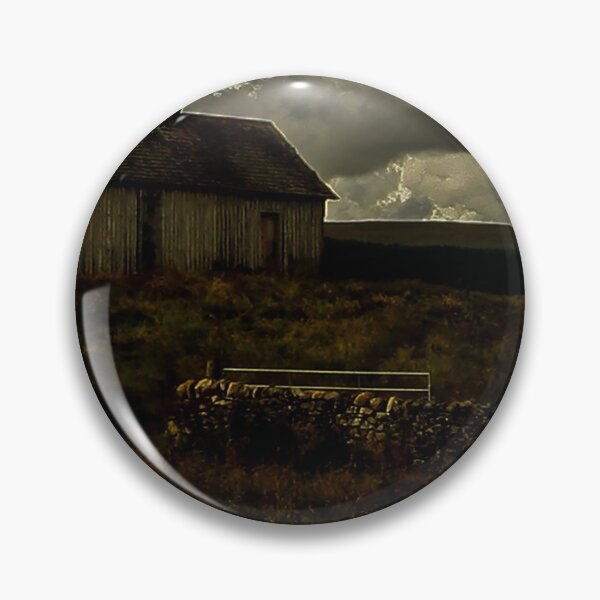 Item preview, Landscape Old Shed Loch Shin Scotland designed and sold by Stravaigin.