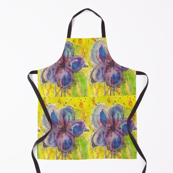 Item preview, Inky Flower 3 Yellow and Purple designed and sold by Kyleacharisse.