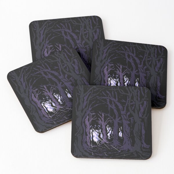 Item preview, Visit The Forbidden Forest travel poster designed and sold by mathiole.