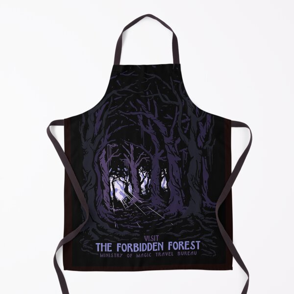 Item preview, Visit The Forbidden Forest travel poster designed and sold by mathiole.