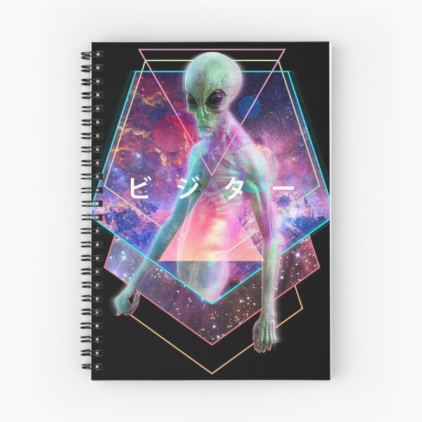 Item preview, Vaporwave Aesthetic Alien Visitor designed and sold by Jay Bayne.