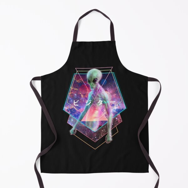 Item preview, Vaporwave Aesthetic Alien Visitor designed and sold by Jay Bayne.