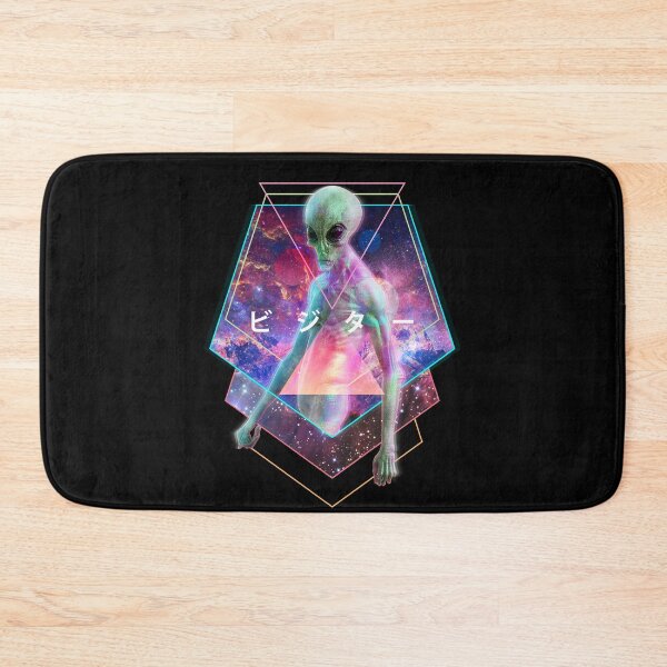 Item preview, Vaporwave Aesthetic Alien Visitor designed and sold by Jay Bayne.