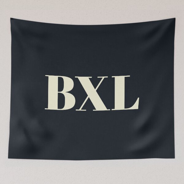 Item preview, BXL typography designed and sold by JokeGysen.
