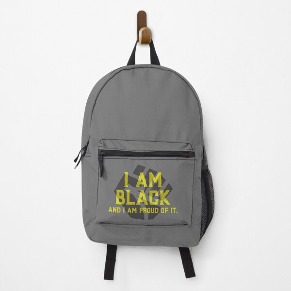 Item preview, I AM BLACK AND I AM PROUD OF IT. designed and sold by andy0001.
