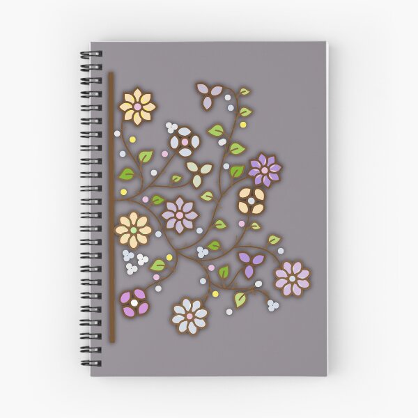 Item preview, Flowers Glow Up -  Grey designed and sold by BumbleChynxBee.