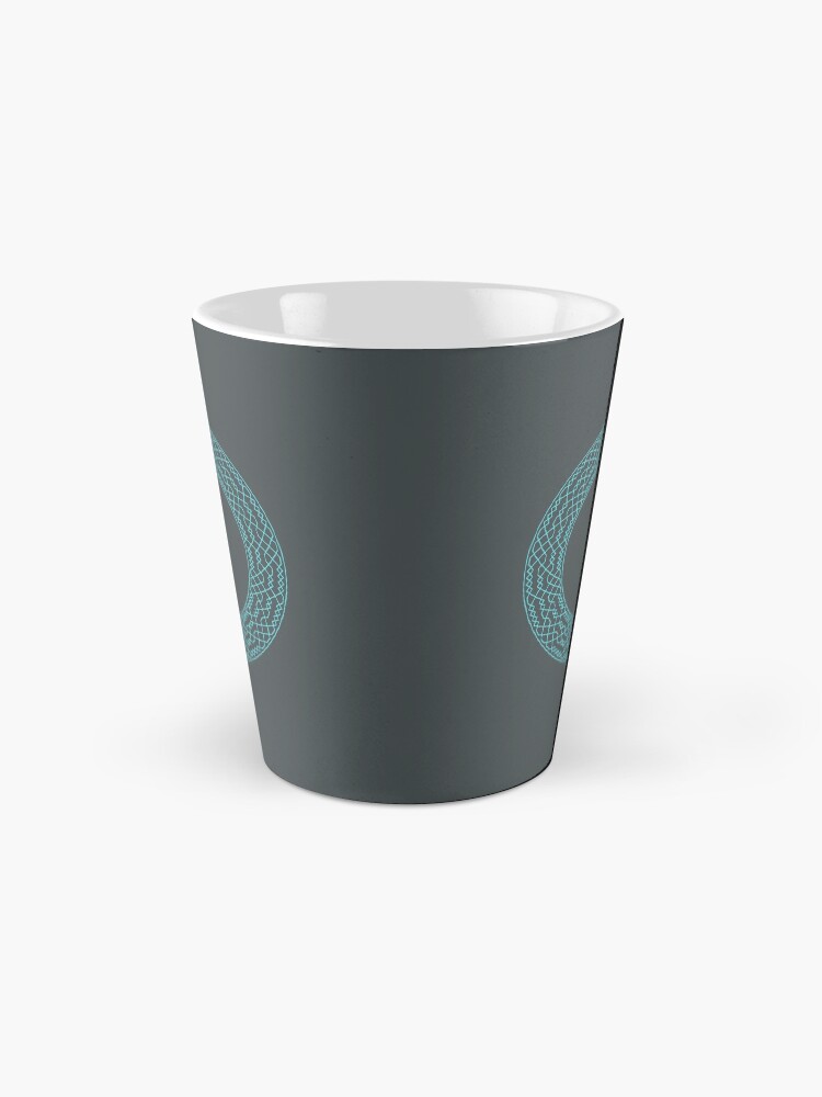 Alternate view of Double Norwich Court Bob Major Method Wreath — Mug (Blue) Mug