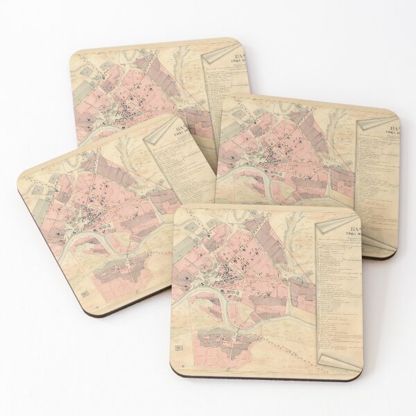 Item preview, Vintage Map of Mogilev Belarus (1835) designed and sold by BravuraMedia.